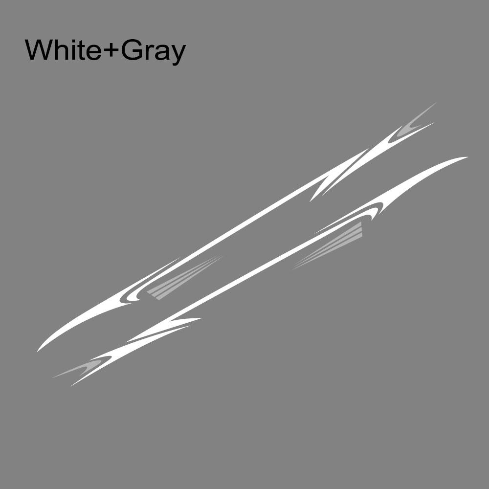 2 PCS Car Body Waistline Stickers Long Stripes Vinyl Decals Waterproof Personalized Car Styling Decoration Stickers Accessories