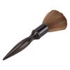 Neck Duster Brush Non Slip Wood   Handle Soft Haircut Brush Barbershop Accessories for Hairstylist