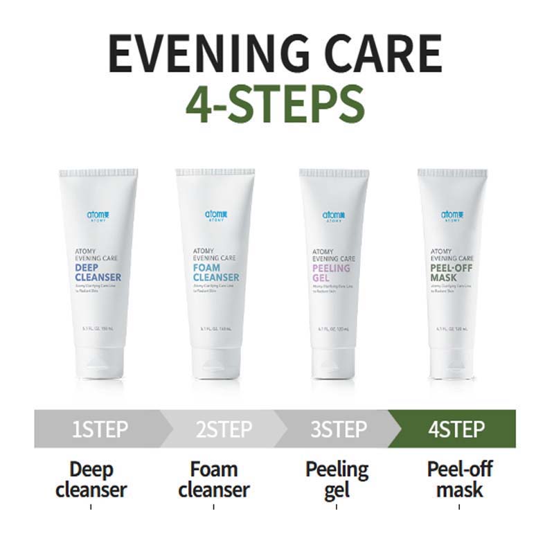 Atomy Gesichtsreiniger Abendpflege Make-up-Entferner Peeling-Gel Peel-Off-Maske