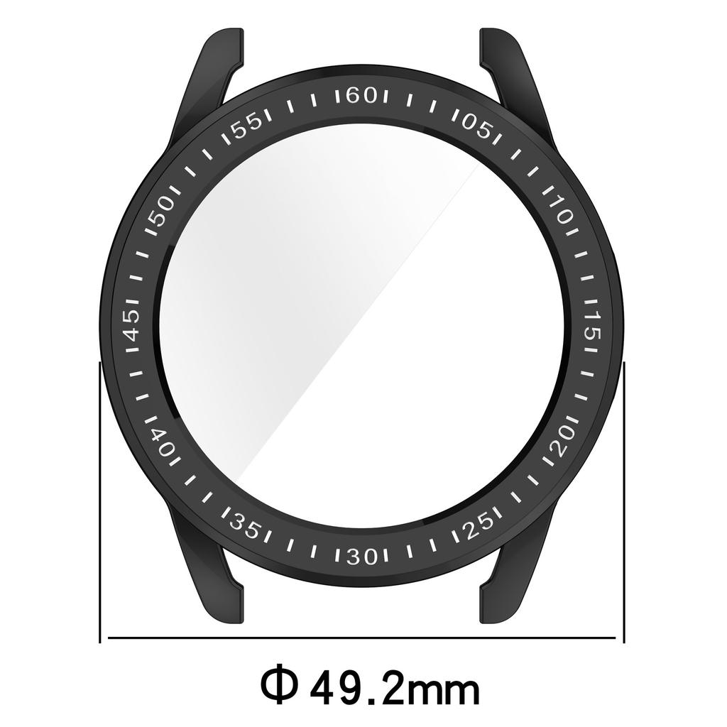 Mykt TPU-deksel For Xiaomi Watch S3 altomfattende beskyttelsesdeksel, Smartklokketilbehør skjermbeskytter, Smartklokke Støtfanger