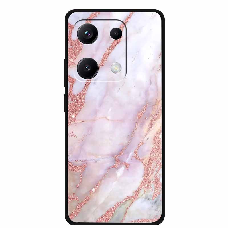 For Redmi Note 14S Case Note14S Marble Back Soft Cover Bumper TPU Phone Case For Xiaomi Redmi Note 14 S Silicone Shells Funda