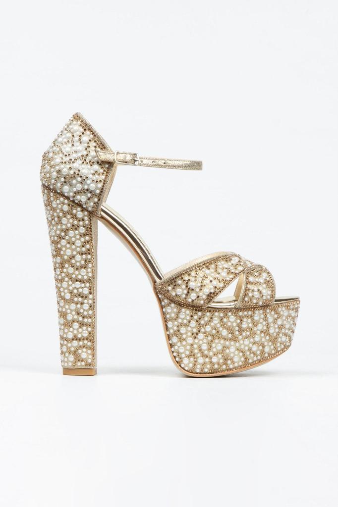 Damenmode-Stil High Heels Haut Kreuz Party Hochzeit Abendkleid Schuhe