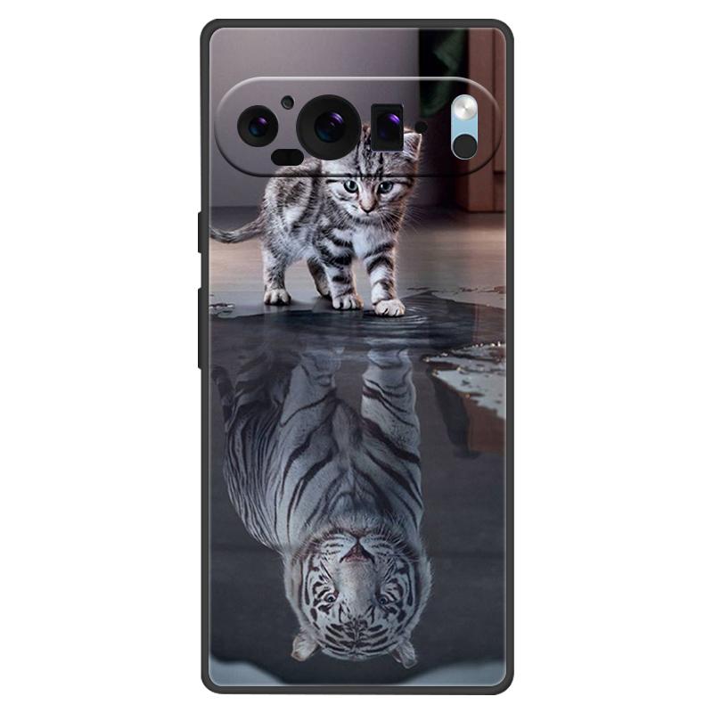 For Google Pixel 9 Pro XL Case Silicone Luxury Space Soft Bumper for Pixel 9 9Pro 9ProXL 5G Phone Cover TPU Funda Fashion Bag
