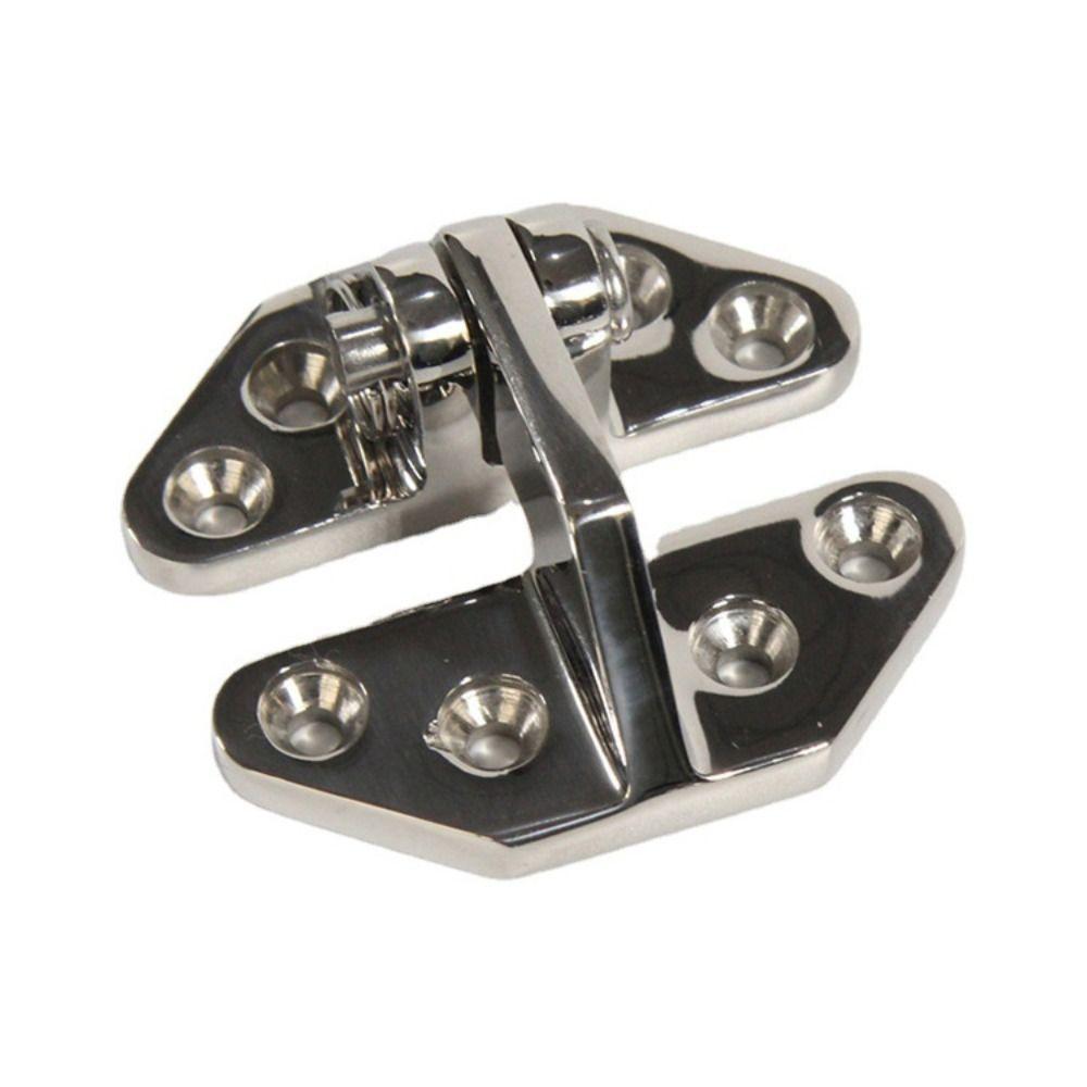 316 Stainless Steel Boat Hinge Heavy-Duty Cabinet Hinge Hardware Accessories Strap Hinge  Yacht