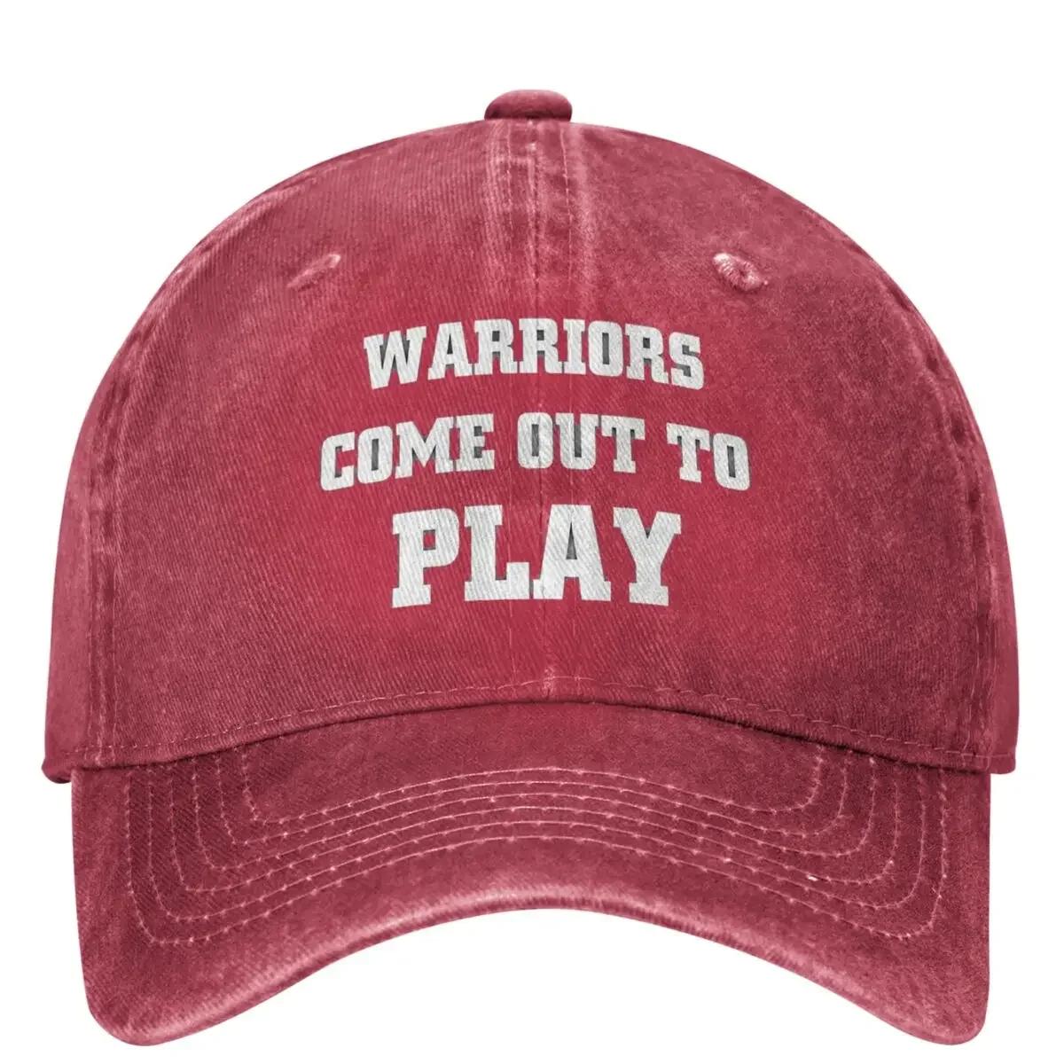 

Warriors Come Out To Play Movie Film Baseball Cap UnisexTeens Washed Trucker Hat Wholesale Print Hiking Fishing Baseball Caps One Size