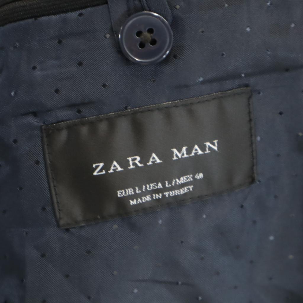 ZARA MAN Jacket L Navy Men's Used