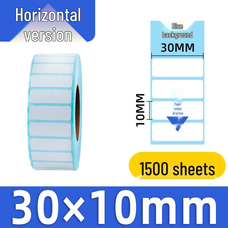 Durable 100x100 Self-Adhesive Thermal Label Paper for Supermarket Barcodes & Express Waybills