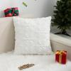 Christmas Pillow Cover Without Core Snowflakes Christmas Tree Home Sofa Pillow Cushion Festive Ornament Cushion Cover X