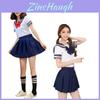 Jk Top Quality Student Uniform Set For Girls Jk Style Sailor Uniform