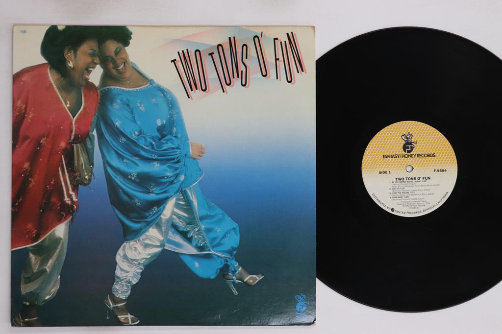 LP Record TWO TONS O' FUN - Two Tons O' Fun F9584 FANTASY HONEY 1980 US Soul/Funk Used