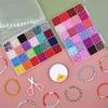 Diy Handmade Beading Material 4Mm Glass Beads Paint Bracelet Accessories Jewelry Bracelet Necklace Bead Set