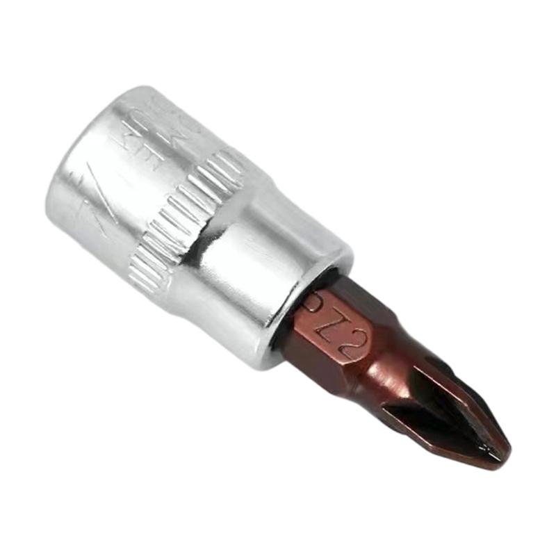 Ratchet Wrench Socket Set 1/4" Hexagonal Drive Screwdriver Bit Repair Hand Tool Socket Wrench Adapter