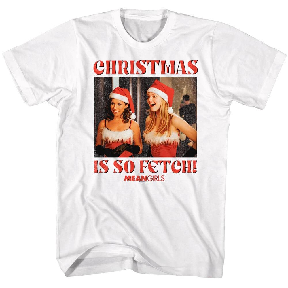 Mean Girls Movie Christmas Is So Fetch Men s T Shirt M
