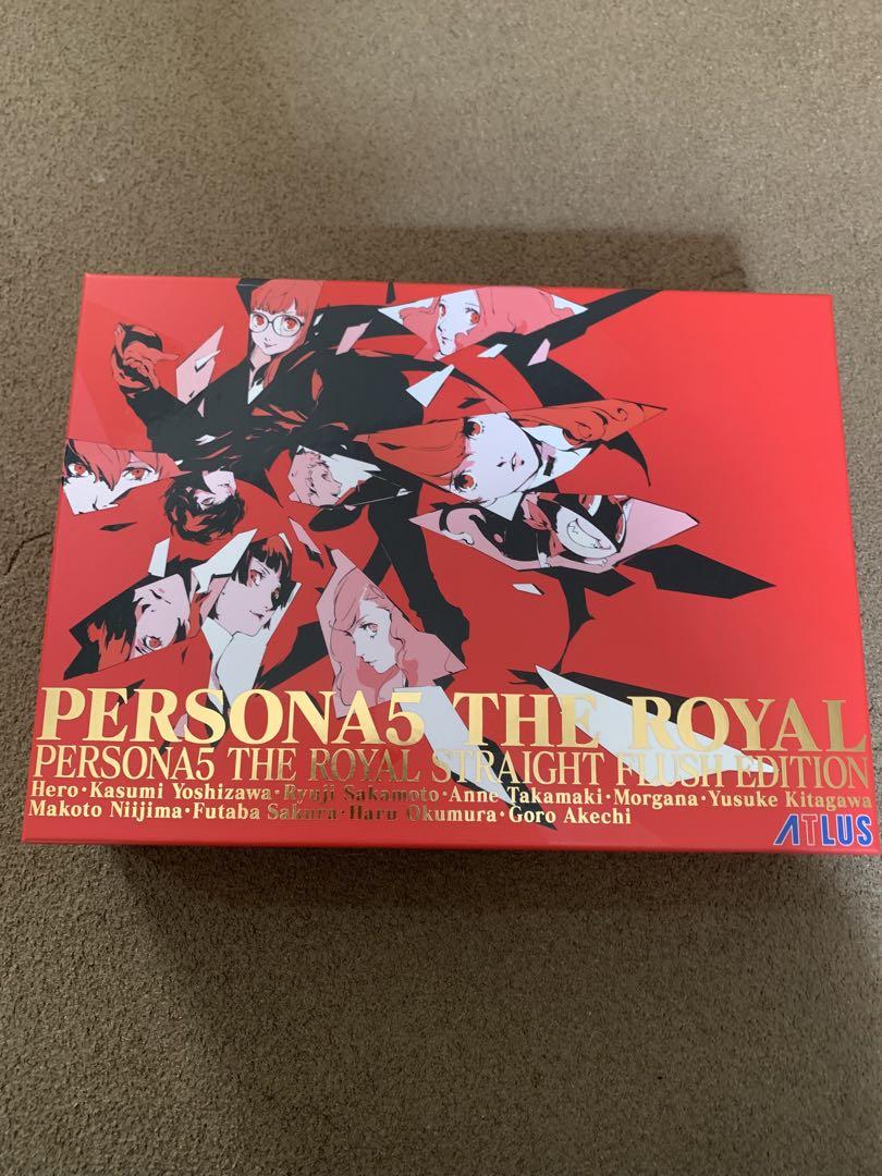 

[USED] Persona 5 THE ROYAL STRAIGHT EDITION