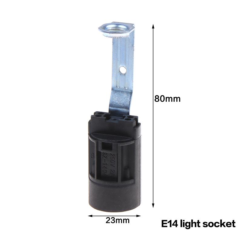 55-100Mm E14 Light Candelabra Base Socket Bulb Holder Candles Lamp Replacement Adjustable Led Chandelier Cover Bases Holder