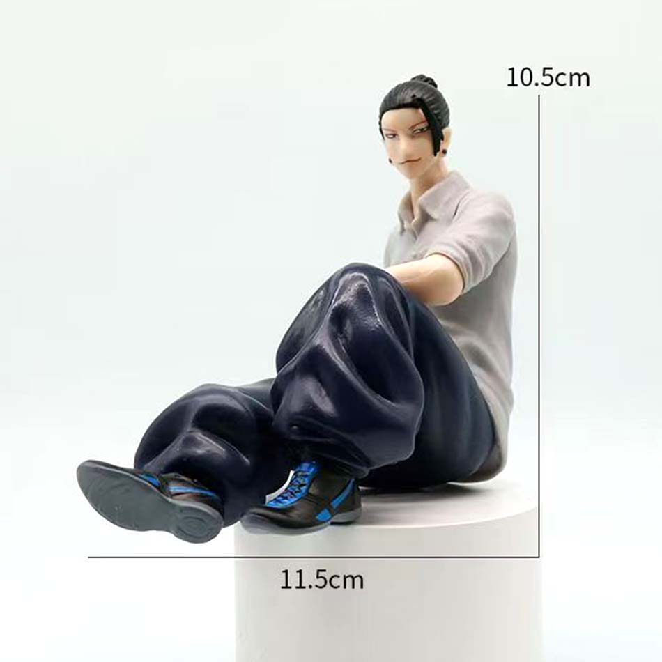 Jujutsu Kaisen Mini Figures Satoru Gojo Figure Action Geto Suguru Figurine Q Version Anime Model PVC Collection Toys Statue