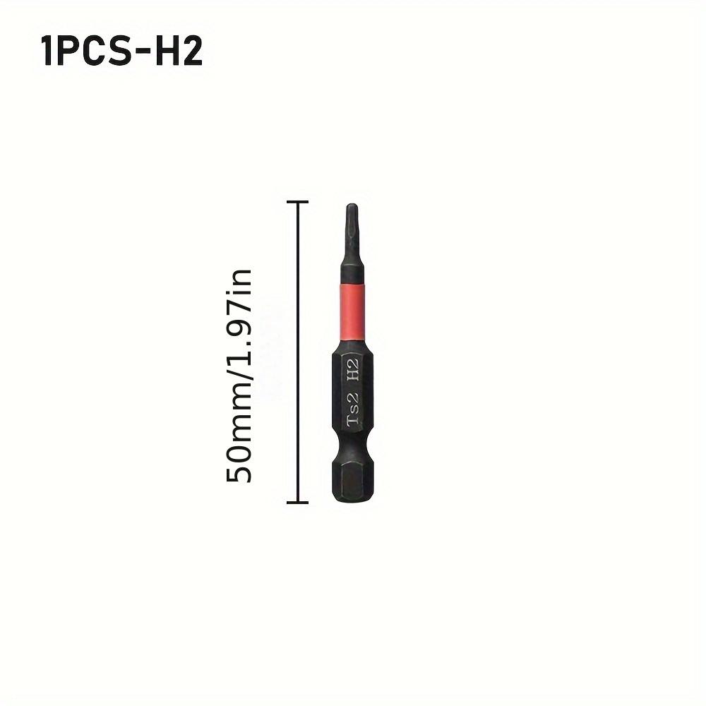 1 Pc Magnetic Screwdriver Bit Set 1/4" Hex Shank Quick Change Impact Driver with Strong Magnetic Tip Hexagonal Head Repair Hand Tools