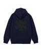 B Logo Hoodie Navy Khaki