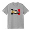 Klassisches Sport quattro S1 E2 Rallye Rennwagen Design T-Shirt für Motorsport-Enthusiasten vintage gewaschen stilvoll