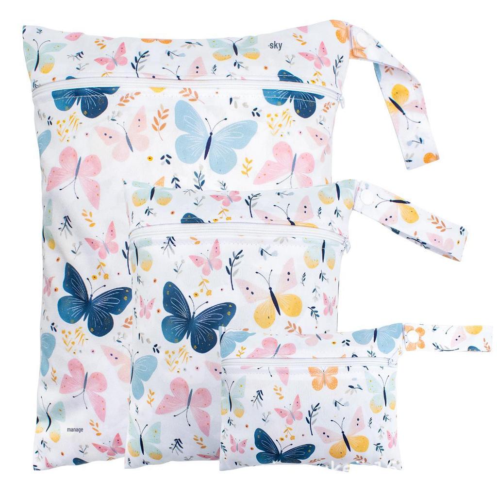 Waterproof Baby Diaper Bag - Portable, Washable, Travel-Friendly Storage Bag
