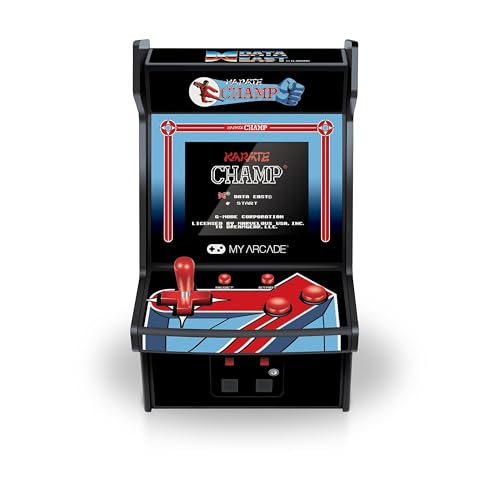 MyArcade 6,75" Retro KARATE CHAMP Minispiel Blau & Schwarz DGUNL-3204