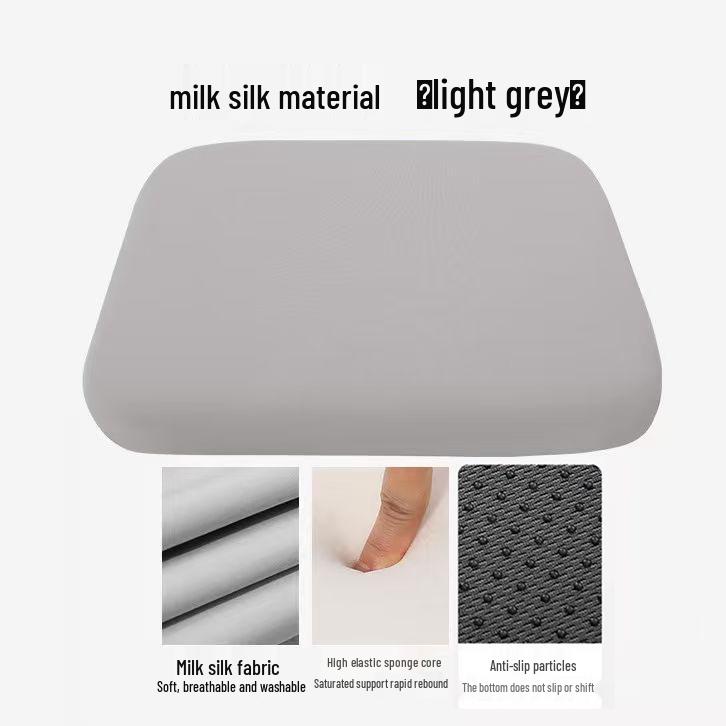 Универсальная подкладка для сиденья «Четыре сезона» для длительного сидения One Size светло-серый