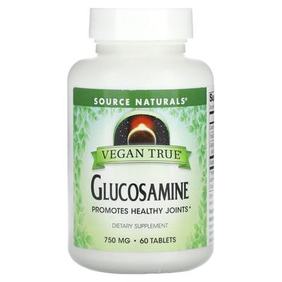 Vegan True, Glucosamine, 60 Tablets