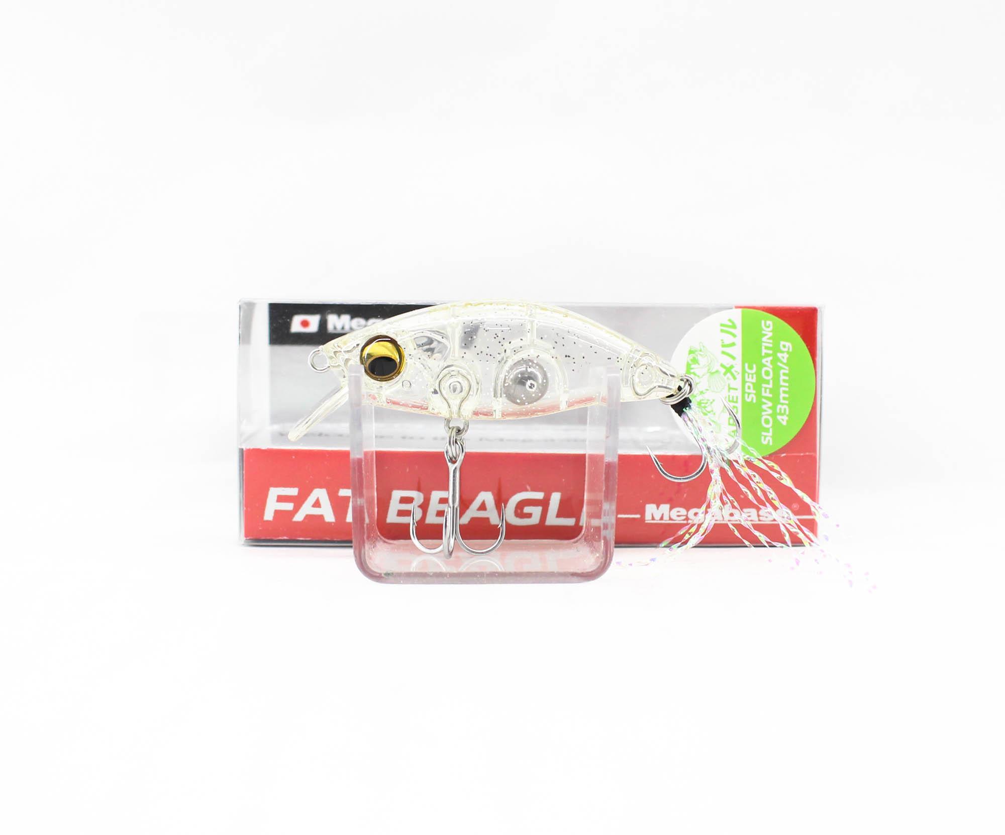 

Плавающая приманка Megabass Fat Beagle SF, прозрачная серебряная песочница (0362)