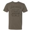 Harley-Davidson Heren Forged Katoen Korte Mouw T-shirt, Olijfgroen