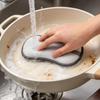 3/6PCS Microfiber Double-Sided Dishcloth Thickened Cleaning Sponges Reusable Pot Scrubber  Camping