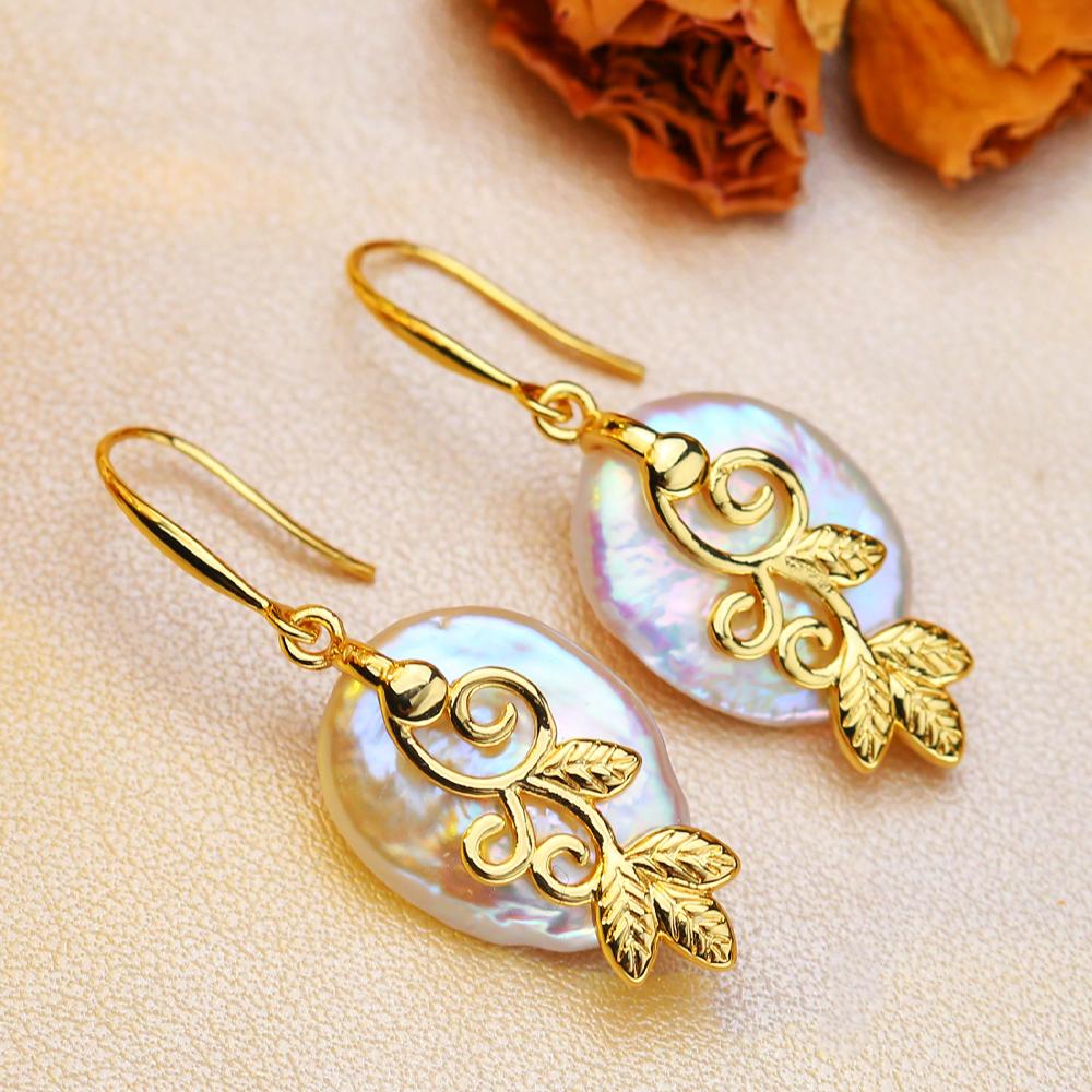 Seniko natural de água doce grande barroco pérola brincos moda zircônia cúbica pérola brincos para festa feminina jóias