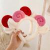 Cute Wash Face Cartoon Sheep Ear Hair Accessories Hair Hoop Plush Lamb Headband
