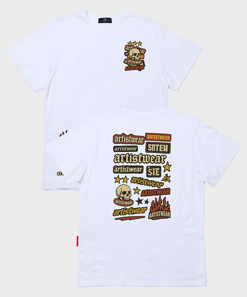 ARTISTWEAR [Atw] Sticker Bomb Short Sleeve T-Shirt