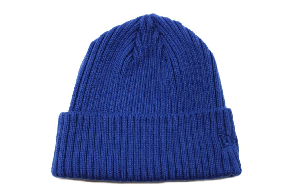 Knit Hat Beanie Core Classic Cuff Beanie Knit Cap ROYAL [New Era]