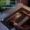 Smart 3-in-1 Wireless Charging Desk Mat: 15W Charger, Heated Mouse Pad, with Constant Temperature Cup.