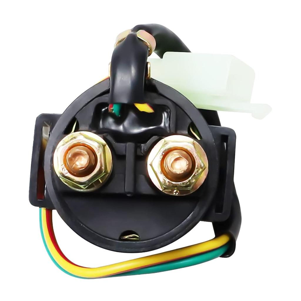 Cyleto GY6 Starter Solenoid Relay For 4-Stroke 110Cc 150Cc 50Cc 125Cc 200Cc 250Cc 70Cc 90Cc ATV 4 Wheel Scooter Go Kart Quad Moped Dirt Pit Bike