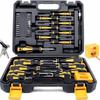 43Pcs Magnetic Screwdriver Bit Set with Demagnetizer Strong Magnet Manual Repair Tool Kit