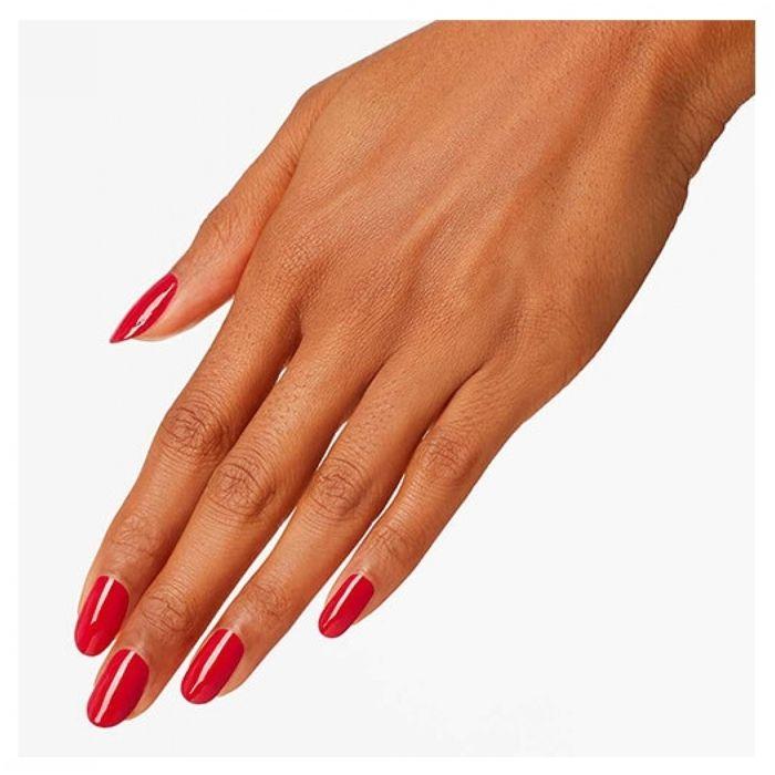 Vernis à ongles rouge OPI - Color So Hot It Berns - tenue 7 jours - 15ml