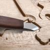 1PC Marking Knife Double Bevel Striking Knife Wooden Handle for Woodworking Carving and Marking