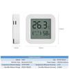 Temperatur-Feuchtigkeitssensor, Mini-LCD-Digitalanzeige, kompatibel mit Bluetooth-App, Fernbedienung, Thermometer und Hygrometer