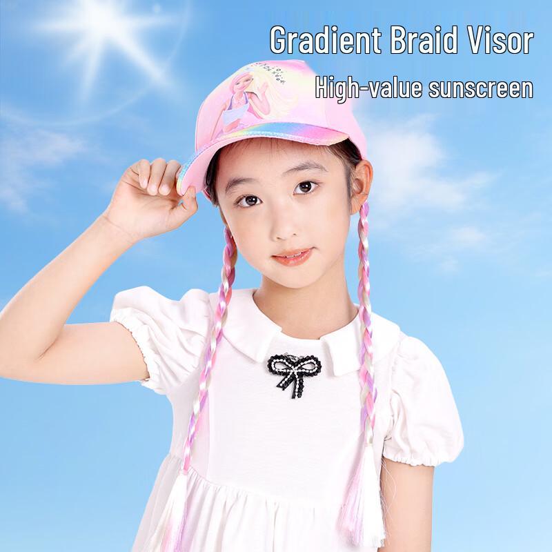 Barbie Girls' Summer Sun Protection Baseball Cap