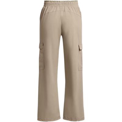 Armoursport Solid Loose Fit Drawstring Straight Leg Knit Sports Pants Women Bottoms Light-Brown 1382696-203