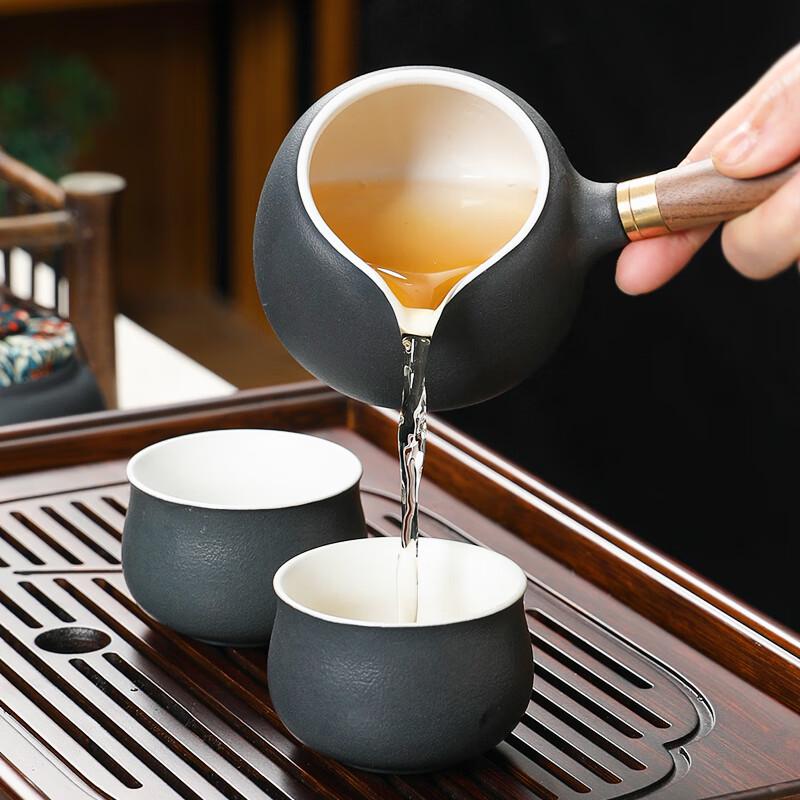 MULTIPOTENT Black Sand Glaze Kung Fu Tea Set