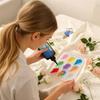 Matriță Silicon Formă Înghețată 9 Cavități Matriță Rășină pentru Pandantiv Chei DIY Bijuterii Fondant Dulciuri Artizanat Coacere