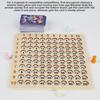 Wooden Number Kids Learning Toy For Multiplication Practice Growth Cognitive