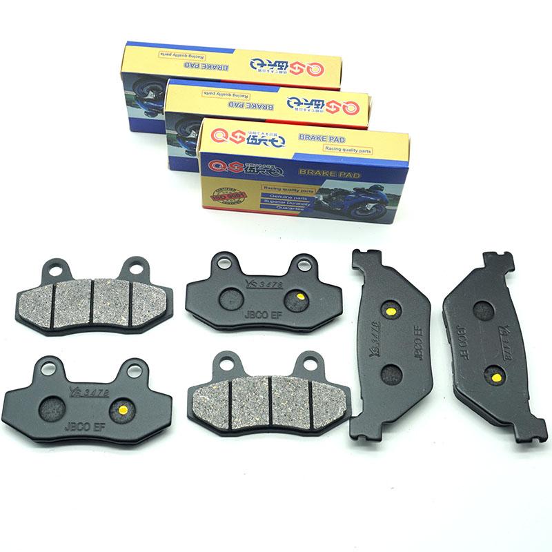 Motorcycle Front Rear Brake Pads for HYOSUNG GV650 Aquilia 2004 2005 GV 650