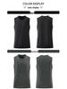 Custom Quick-Dry Reflective Fitness Vest with Breathable Ice Silk Short Sleeves