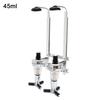 25/30/45ml Wall Mounted Stand 2 Bottle Wine Beer Dispenser Home Bar Pourer Rack Sale Goods