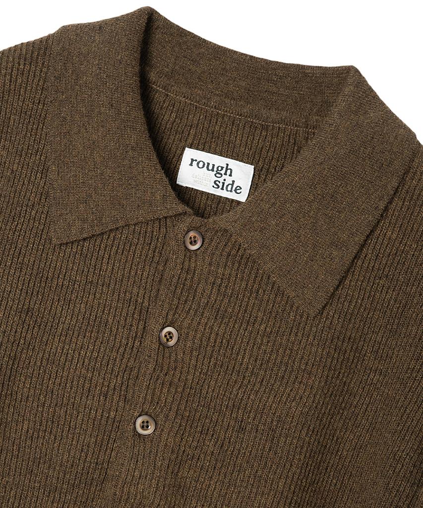 Leopeusaideu Collar Knit Bark
