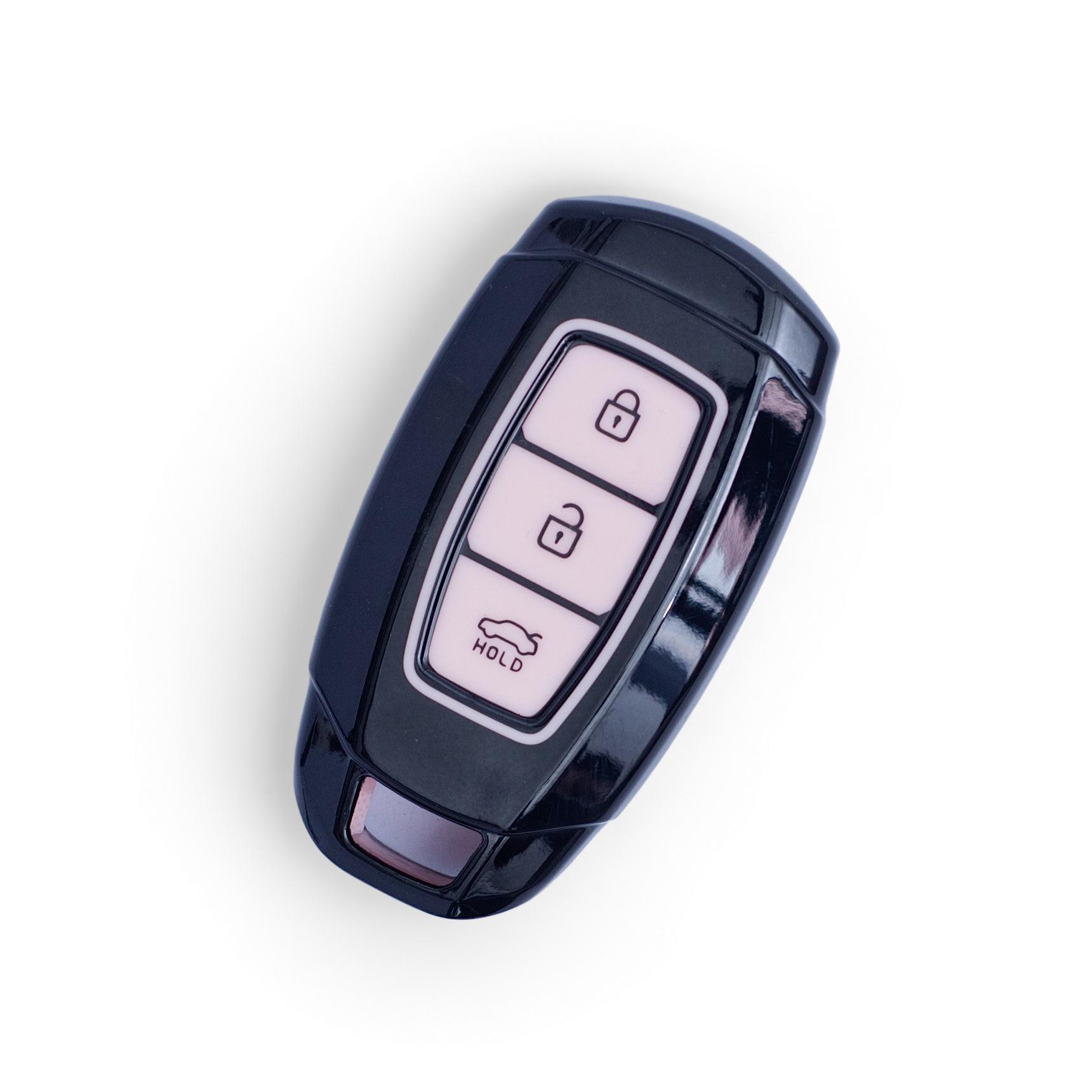 Modern Key Cover for IX35, Langdong, Yuedong, Mistra, Santa Fe, Encino, IX25, Elantra, Reina, and Verna.